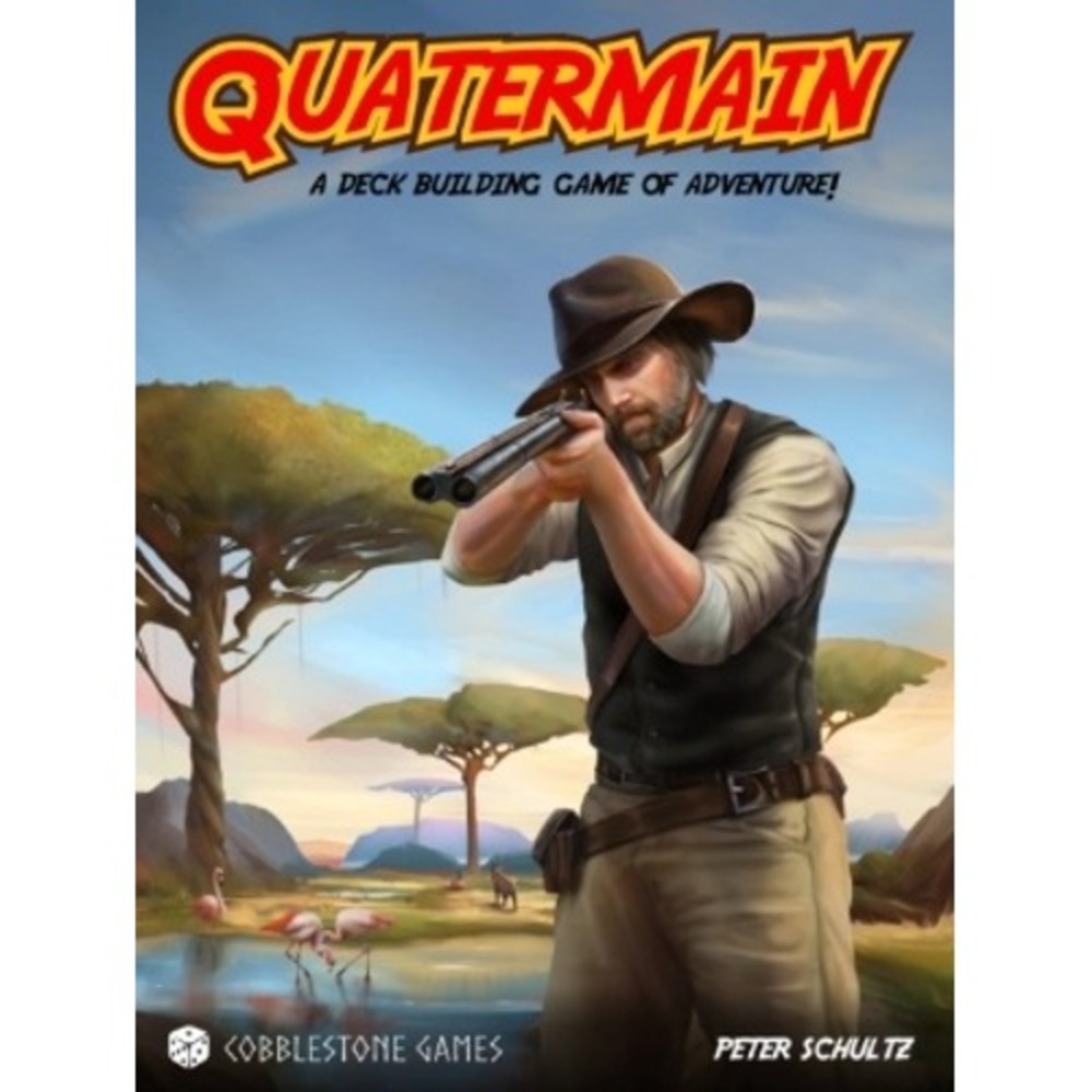 Quatermain A Deck Building Game of Adventure Cobblestone Games Peter Schultz